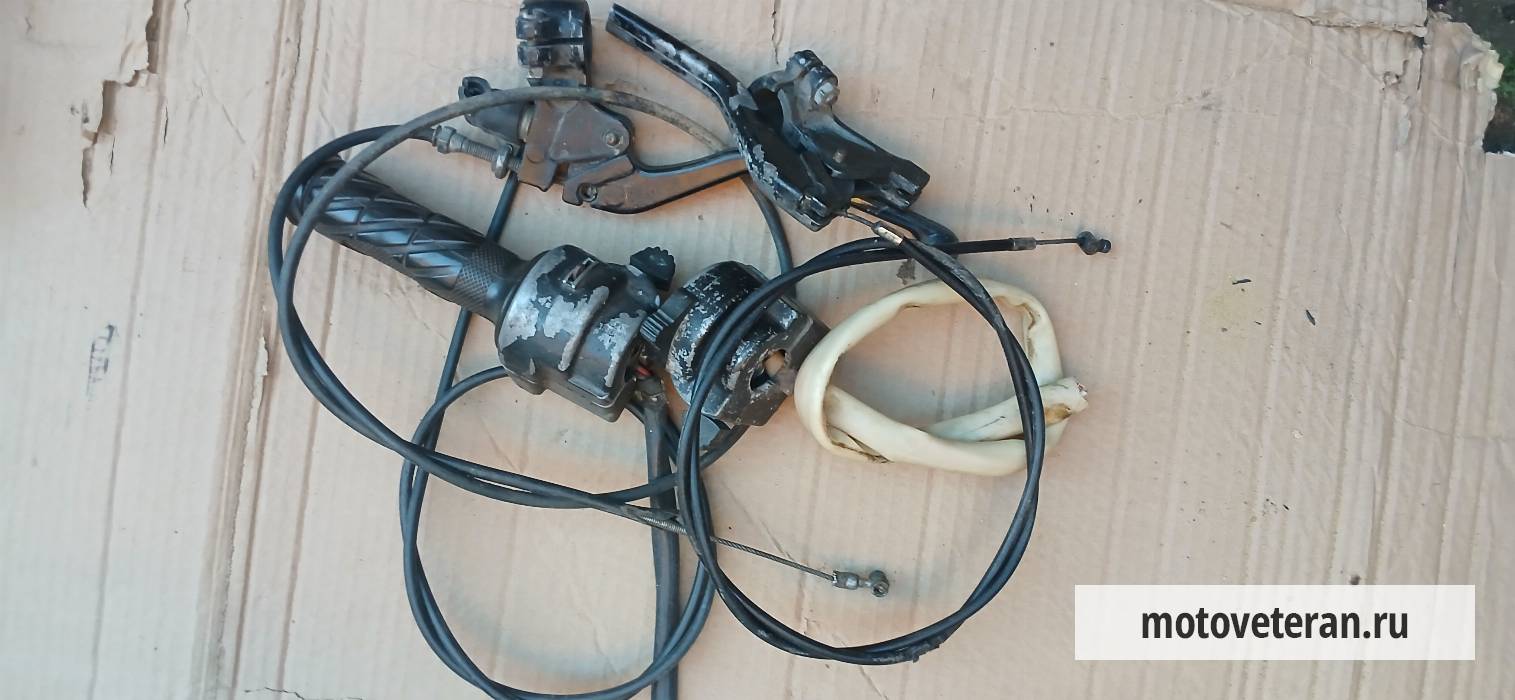 Пульты + рычаги + тросы на мотоцикл Минск 3.112 фото