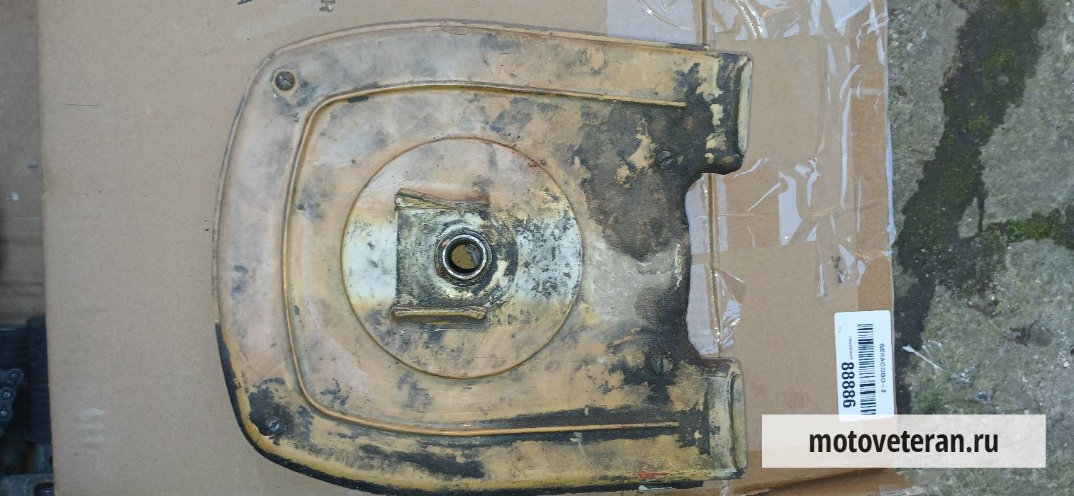 Задняя звездочка + кожух на мотоцикл Минск 3.112 фото