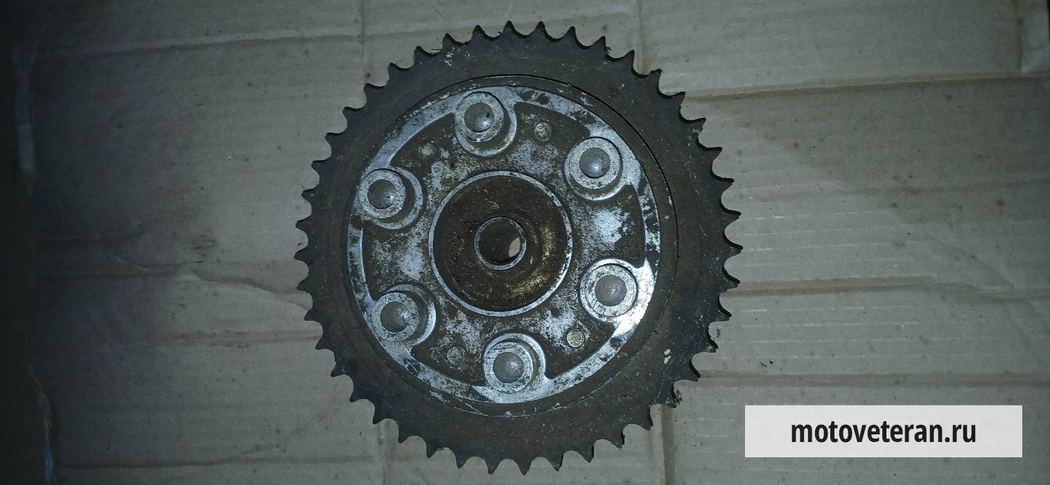 Задняя звездочка в сборе на мотоцикл Минск 3.112 фото