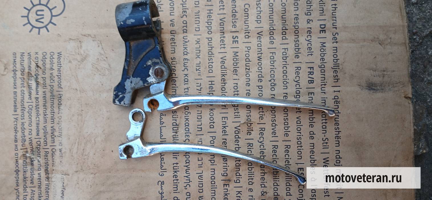 Ручки выжима тормоза и сцепления на мотоцикл Минск 3.112 фото